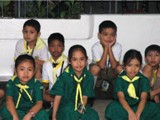 Fiore School in the Philippines - The students of Fiore school in Manila
